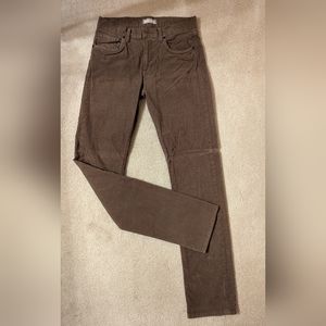 Uniqlo brown corduroy pants